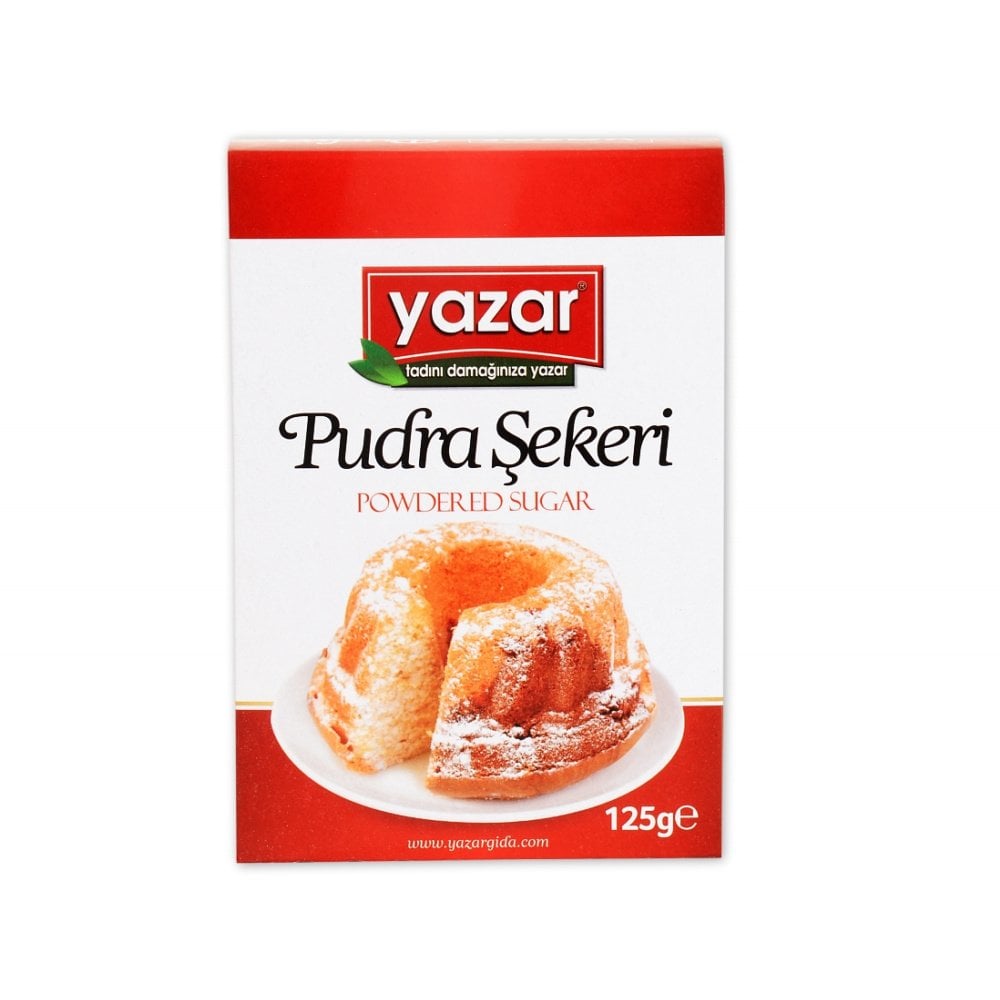 Yazar Pudra Şekeri 125 gr x 12 Paket