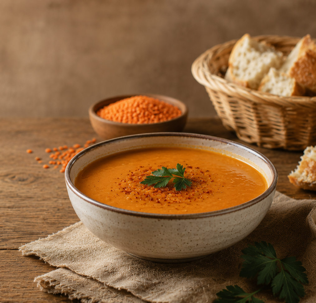 Kırmızı Mercimek Çorbası Tarifi