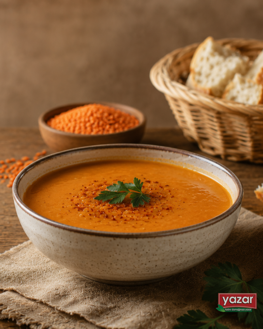 Kırmızı Mercimek Çorbası Tarifi