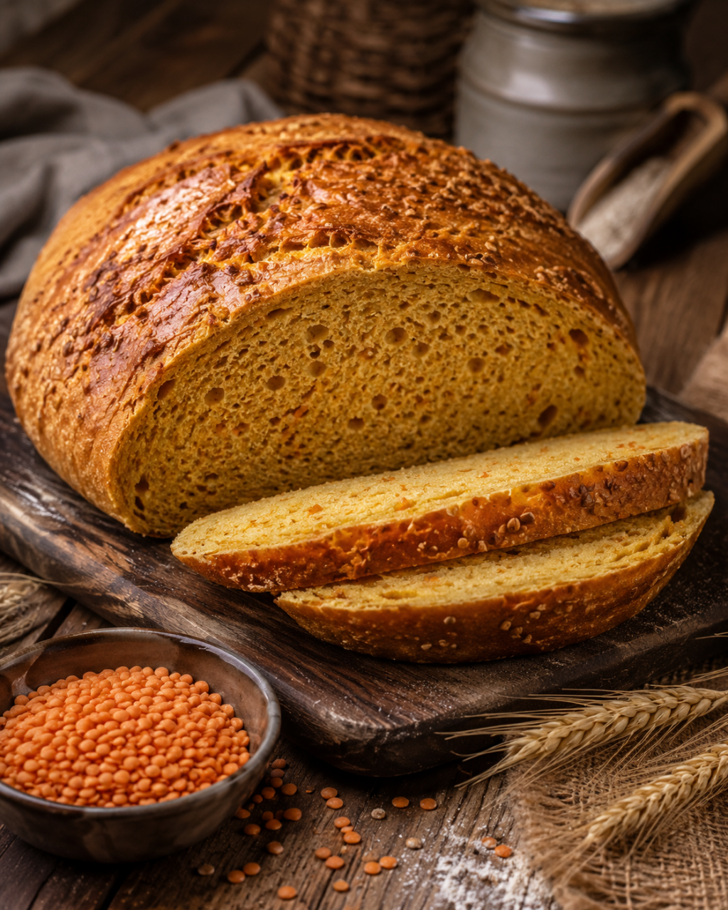 Kırmızı Mercimek Ekmeği Tarifi