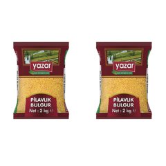 Yazar Pilavlık Bulgur 2 Kg x 2 Paket