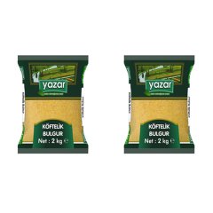Yazar Köftelik Bulgur 2 Kg x 2 Paket