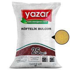 Yazar Köftelik Bulgur 25 Kg