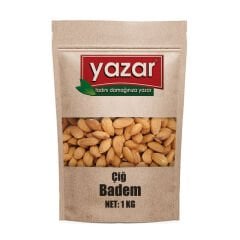 Yazar Kuruyemiş Çiğ Badem İçi 1 Kg