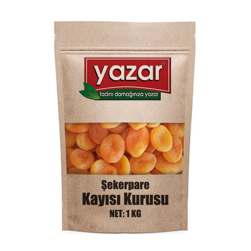 Yazar Kuruyemiş Kayısı Şekerpare Jumbo 1 Kg