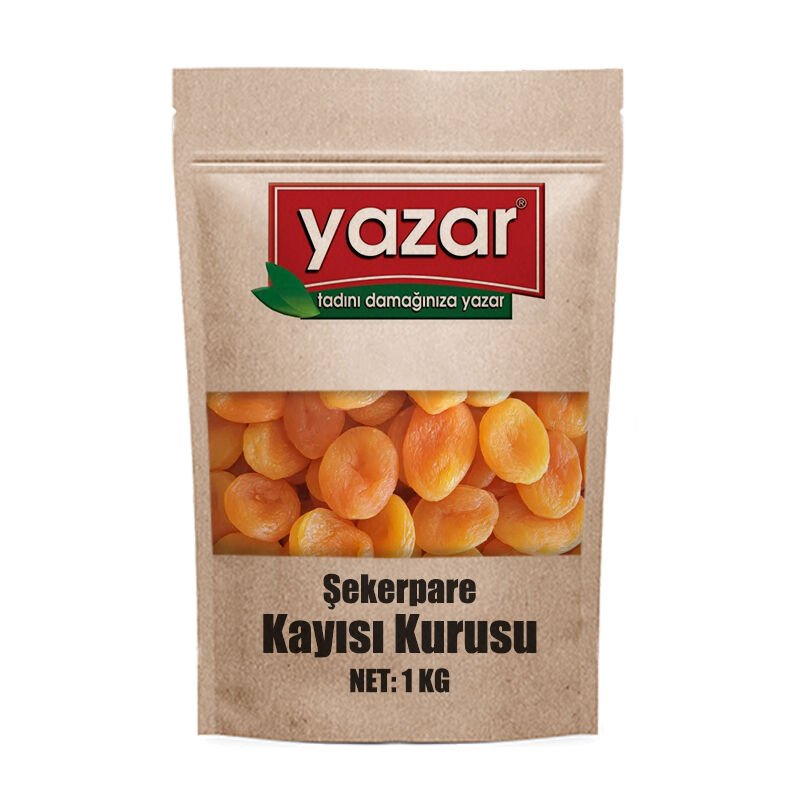 Yazar Kuruyemiş Kayısı Şekerpare Jumbo 1 Kg