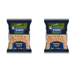 Yazar Koçbaşı Nohut 2 Kg x 2 Paket