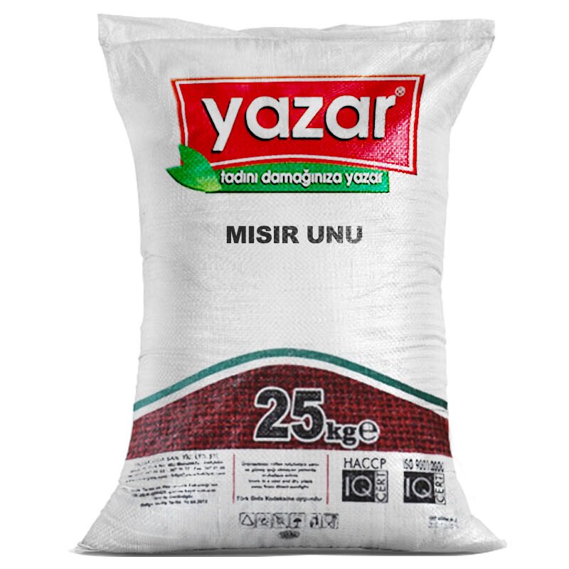 Yazar Mısır Unu 25 Kg (Glutensiz)