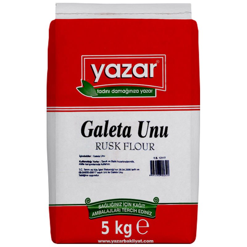 Yazar Galeta Unu 5 Kg (Sade)
