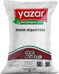 Yazar Mısır Nişastası 25 Kg (Glutensiz)