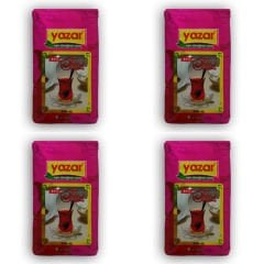 Yazar Filiz Çay 1 Kg x 4 Paket + 500 GR 1 Paket Stick Toz Şeker