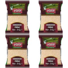 Yazar Osmancık Pirinç 5 Kg x 4 Paket