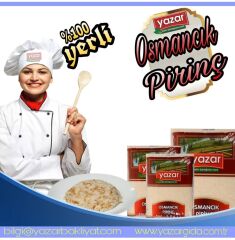 Yazar Osmancık Pirinç 1 Kg x 6 Paket