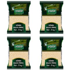 Yazar Gönen Baldo Pirinç 5 Kg x 4 Paket