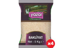 Yazar Pilavlık Pirinç 5 Kg x 4 Paket