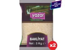 Yazar Pilavlık Pirinç 5 Kg x 2 Paket