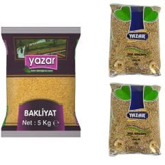 Yazar Pilavlık Bulgur 5 Kg. + Yeşil Mercimek 5 Kg.