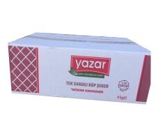 Yazar Tek Sargılı Kesme Küp Şeker 4 Kg