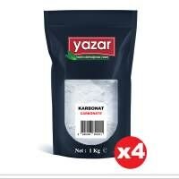 Yazar Şekerli Vanilya 1 Kg x 4 Paket