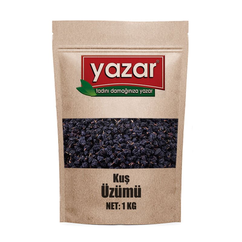Yazar Kuruyemiş Kuş Üzümü 1 Kg (İri)