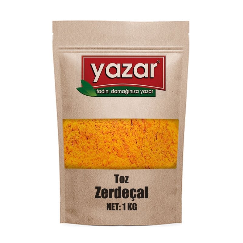 Yazar Baharat Zerdeçal 1 Kg (Toz)