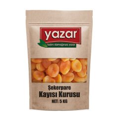 Yazar Kuruyemiş Kayısı Şekerpare 5 Kg (Jumbo)