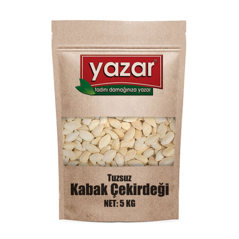 Yazar Kuruyemiş Kabak Çekirdeği Sade 5 Kg