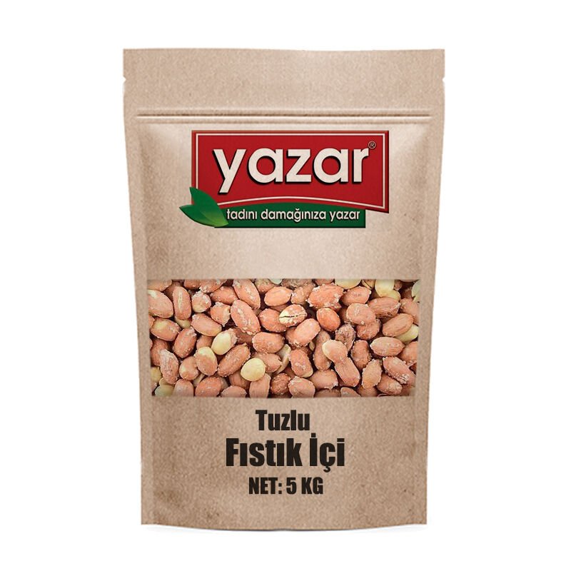 Yazar Kuruyemiş Fıstık İçi (Tuzlu) 5 Kg