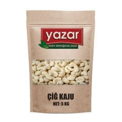 Yazar Kuruyemiş Çiğ KAJU 5 Kg