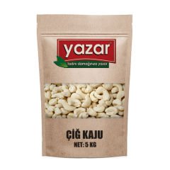 Yazar Kuruyemiş Çiğ Kaju 5 Kg