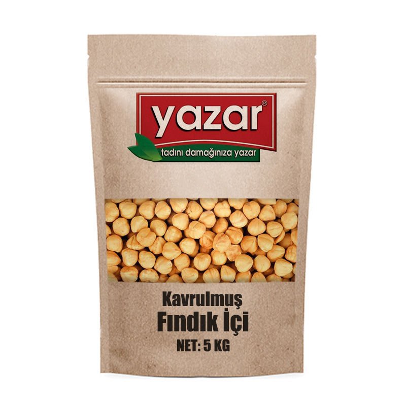 Yazar Kuruyemiş Kavrulmuş Fındık İçi 5 Kg