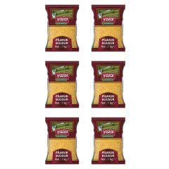 Yazar Pilavlık Bulgur 1 Kg x 6 Paket