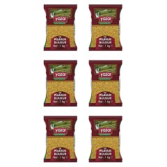 Yazar İri Taneli Pilavlık Bulgur 1 Kg x 6 Paket