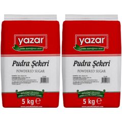 Yazar Pudra Şekeri 5 Kg x 2 Paket