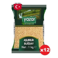 Yazar Aşurelik Buğday 1 Kg. x 12 Paket