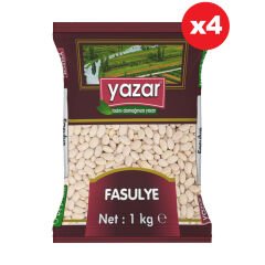Yazar Çumra Fasulye 1 Kg. x 4 Paket