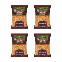 Yazar Patlatmalık Cin Mısır 1 Kg x 4 Paket