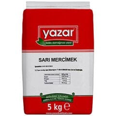 Yazar Sarı Mercimek 5 Kg