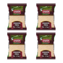 Yazar Osmancık Pirinç 2 Kg x 4 Paket
