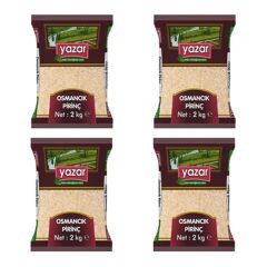 Yazar Osmancık Pirinç 2 Kg x 4 Paket
