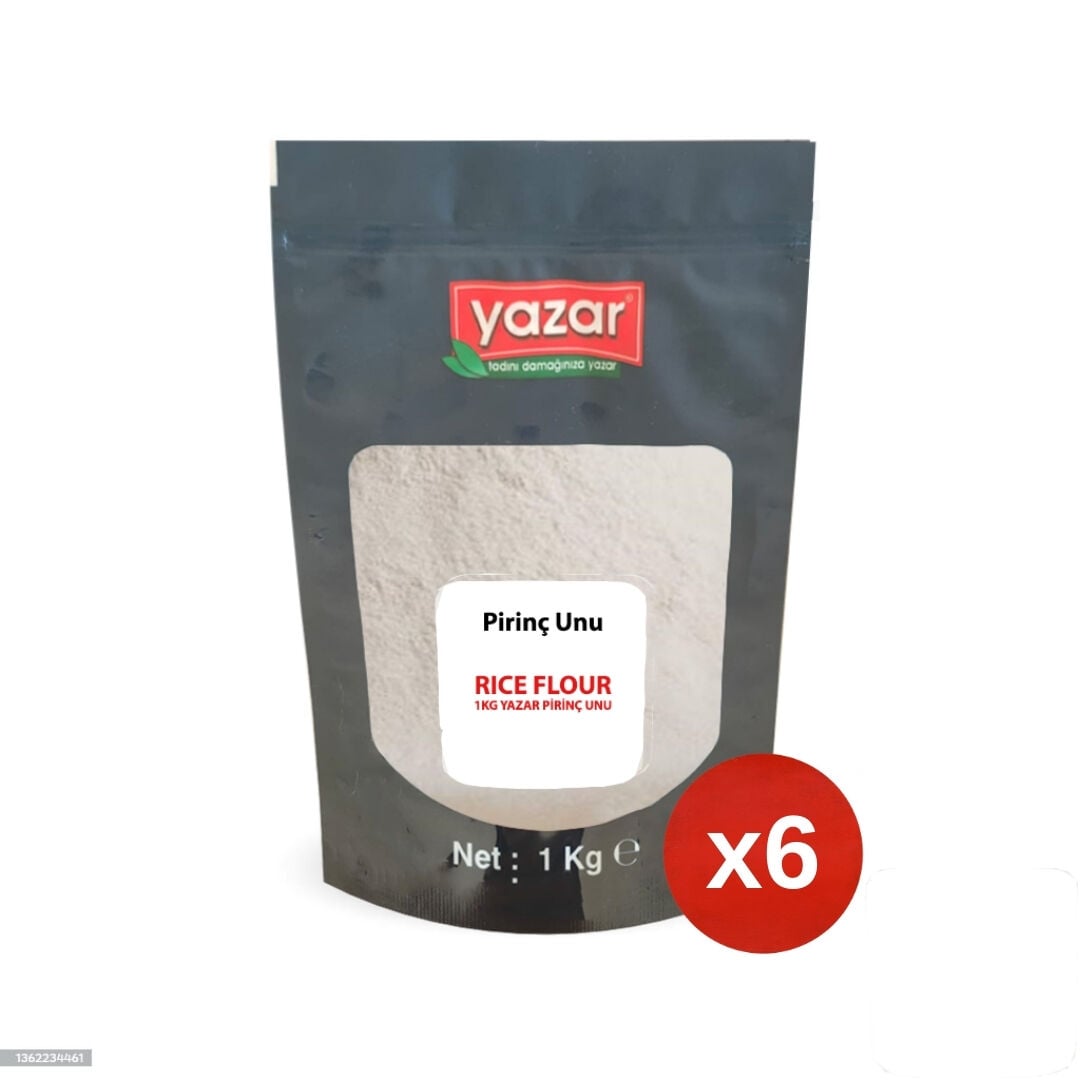 Yazar Pirinç Unu 1 Kg x 6 Paket