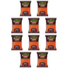 Yazar Yerli Kırmızı Mercimek 2 Kg x 10 Paket