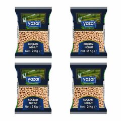 Yazar Koçbaşı Nohut 2 Kg x 4 Paket