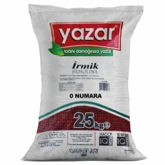 Yazar İrmik 25 Kg (0 Numara)