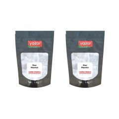Yazar Mısır Nişastası 1 Kg x 2 Paket