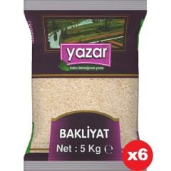 Yazar Pilavlık Pirinç 5 Kg x 6 Paket