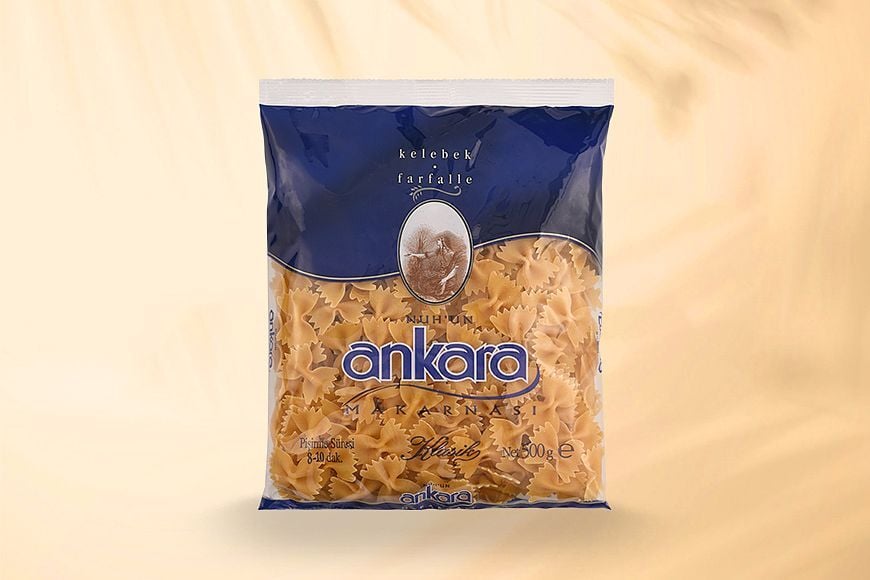 Nuh'un Ankara Kelebek Makarna 500 Gr