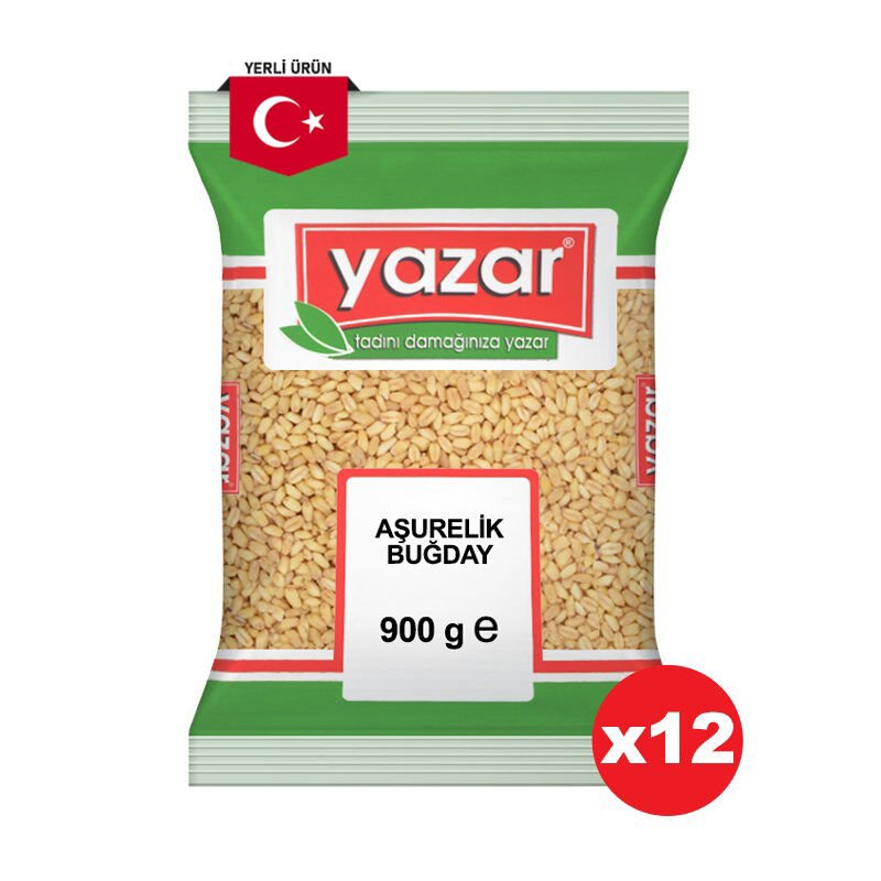 Yazar Aşurelik Buğday 900 Gr x 12 Paket
