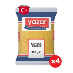 Yazar Köftelik Bulgur 900 Gr x 4 Paket