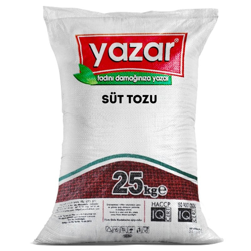 Yazar Yağsız Süt Tozu 25 Kg